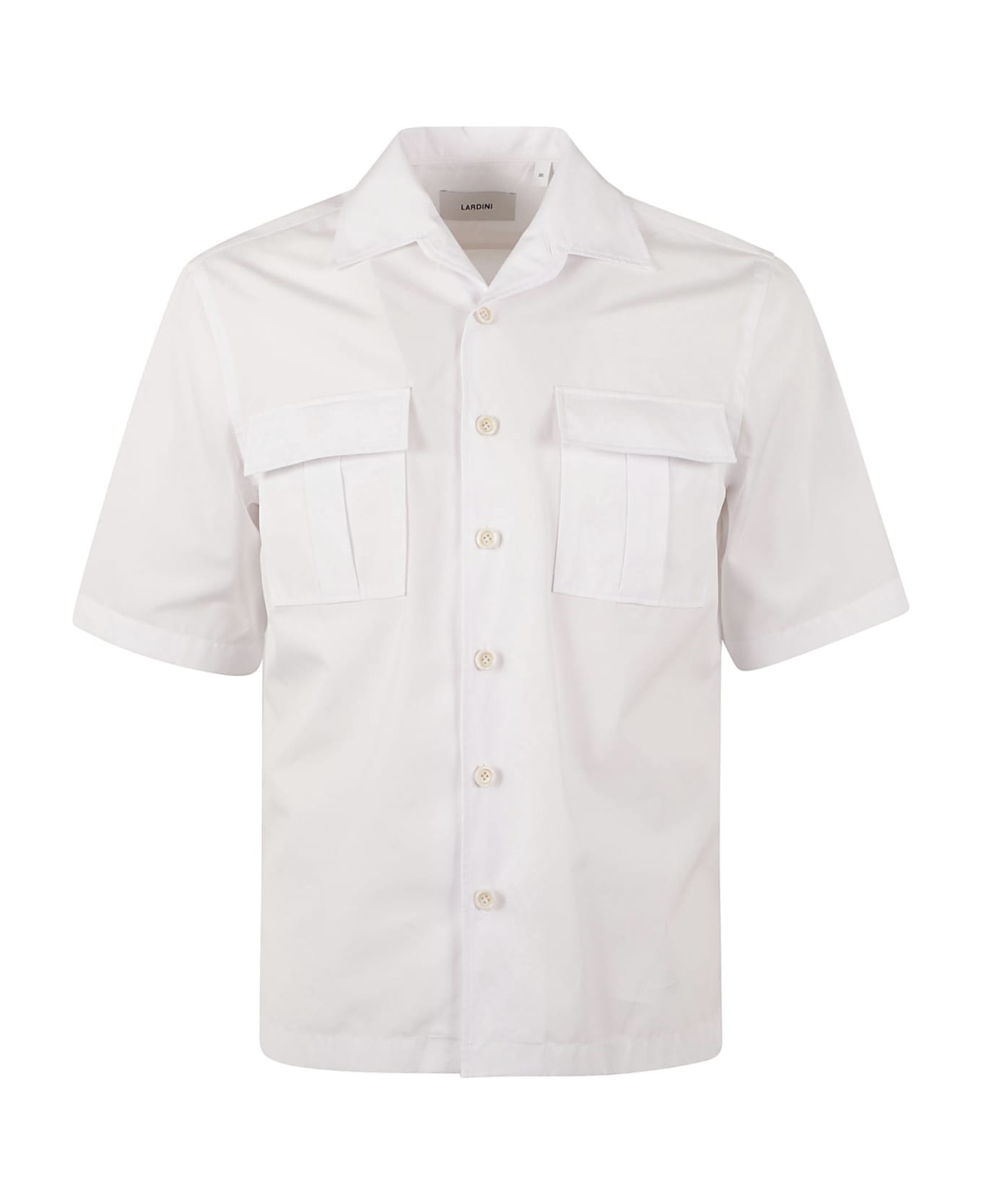 Lardini Pocket Shirt - Bianco シャツ