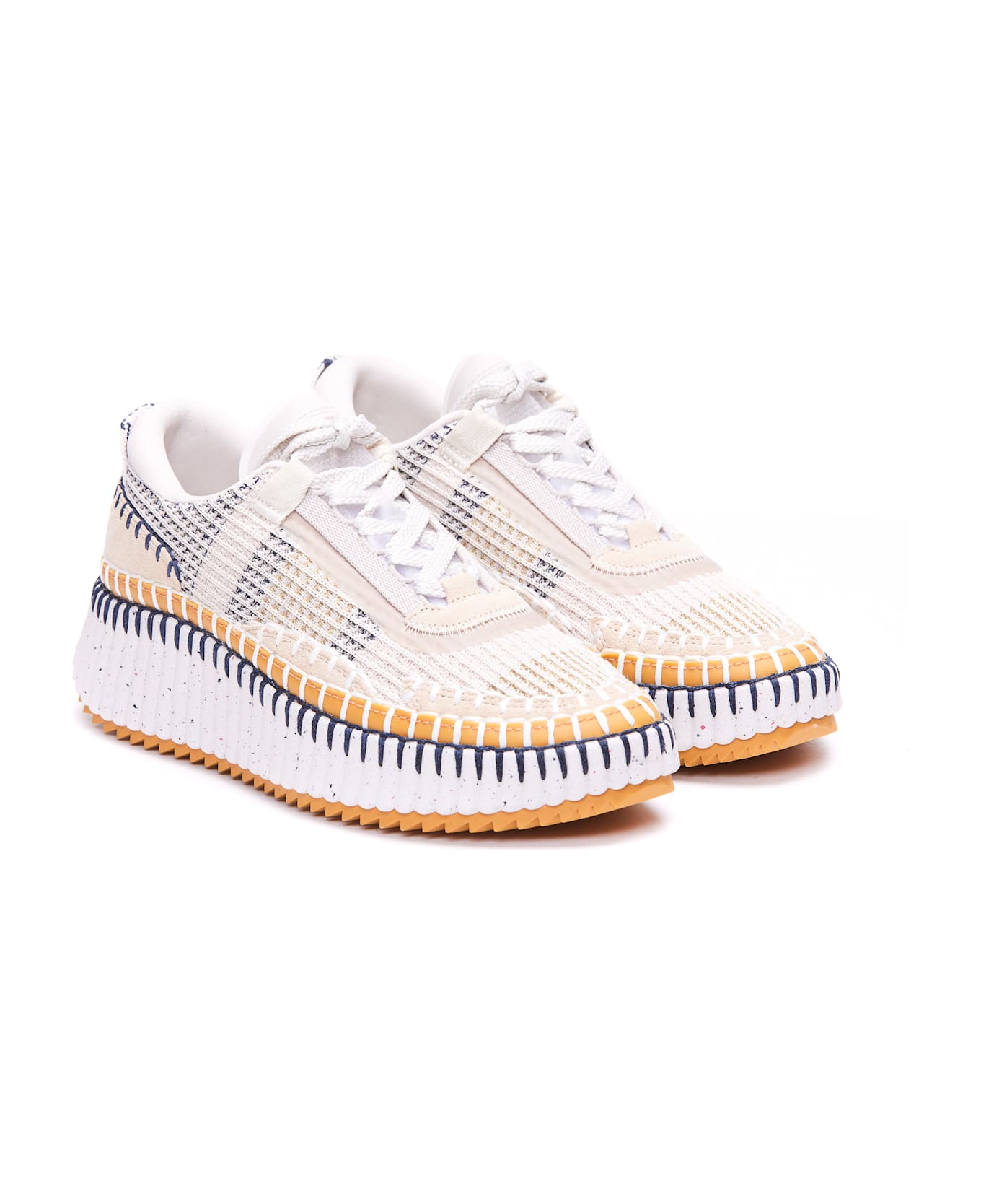 Chloé Nama Sneakers - Beige