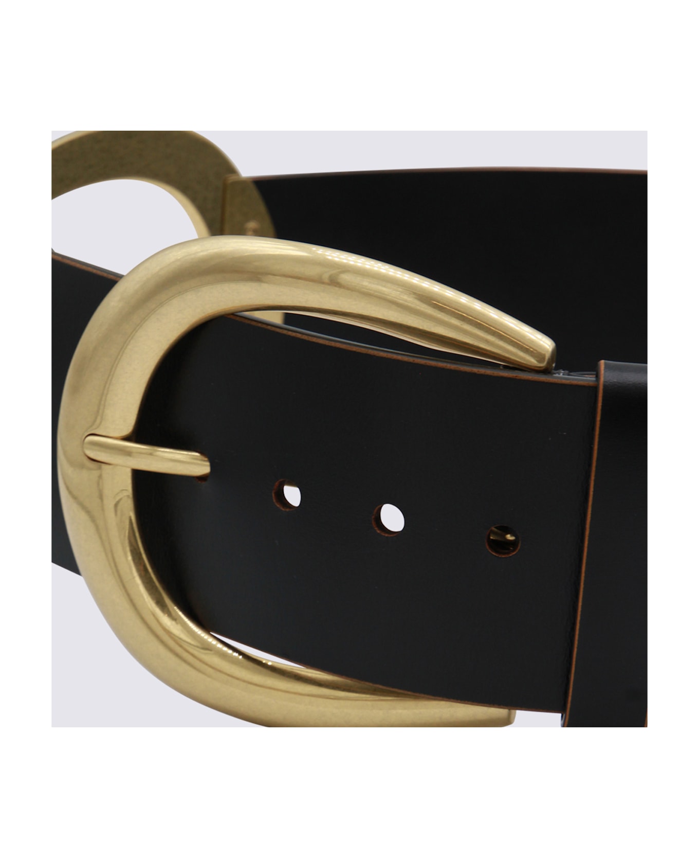Chloé Black Leather Belt - Black