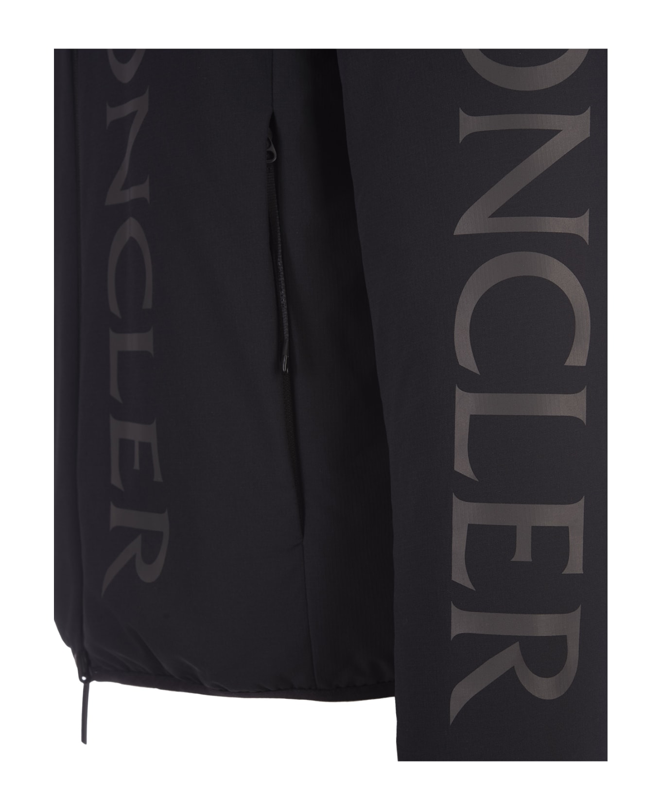 Moncler Black Ponset Reversible Down Jacket - Black