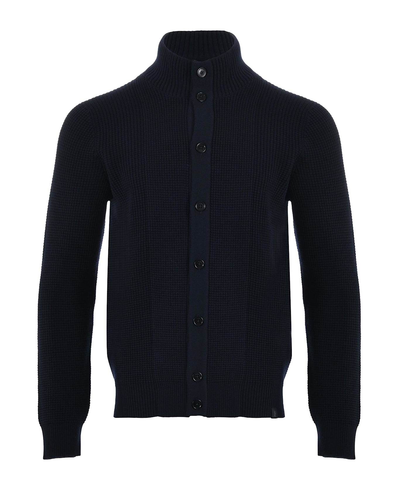 Fay Wool Cardigan - Blue