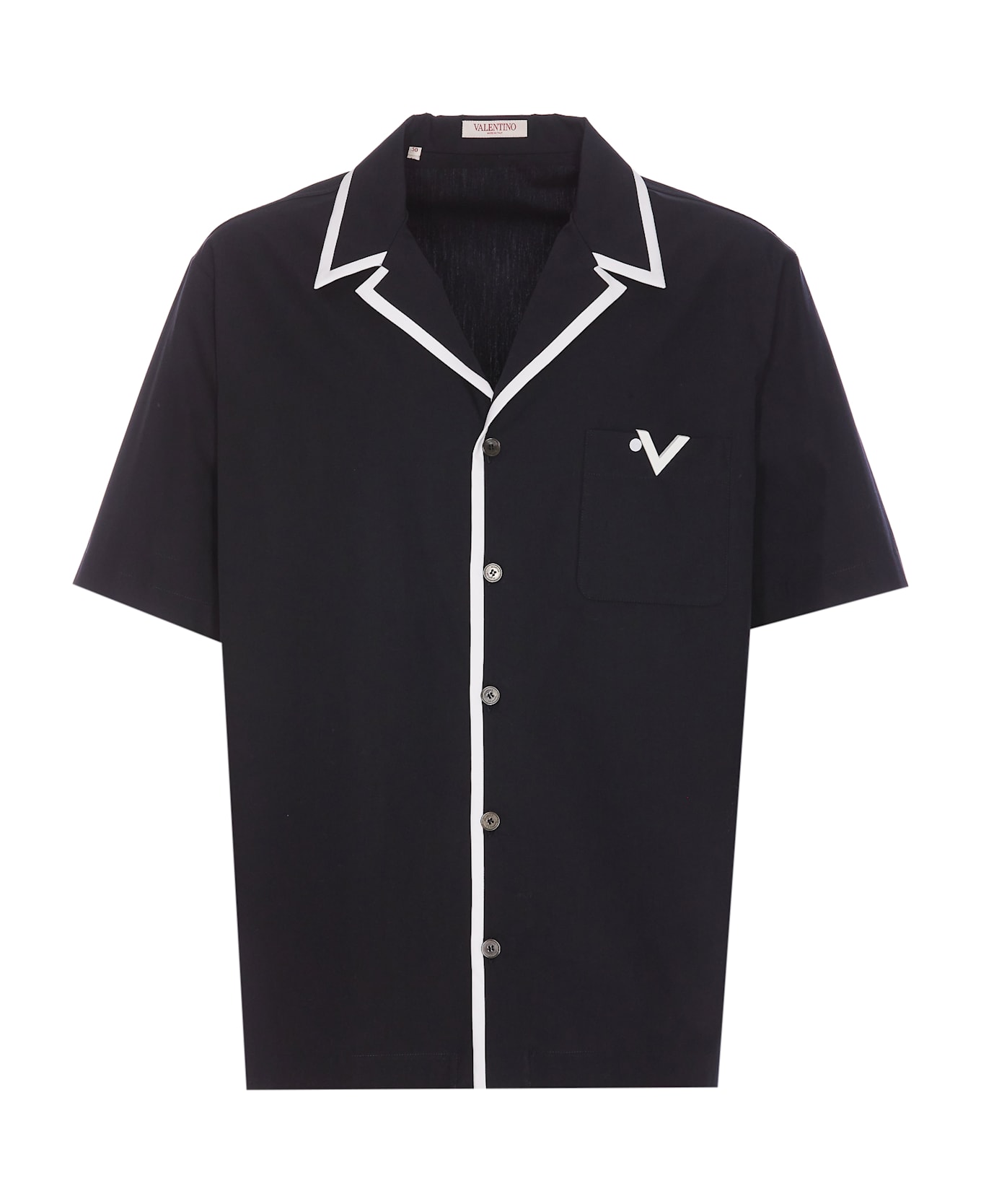 Valentino Garavani V Detail Shirt - Blue