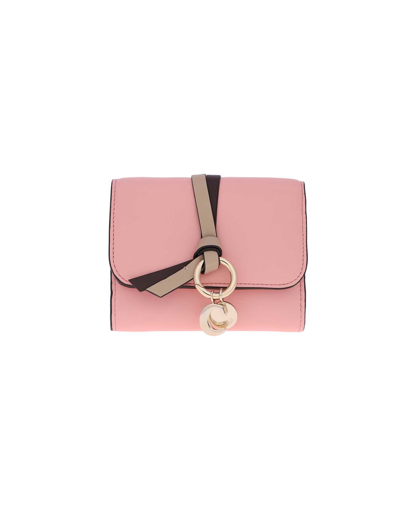 Chloé Leather Wallet - Pink 財布