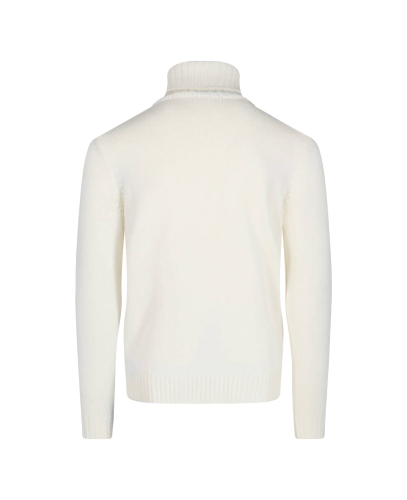 Zanone Classic Turtleneck Sweater - WHITE