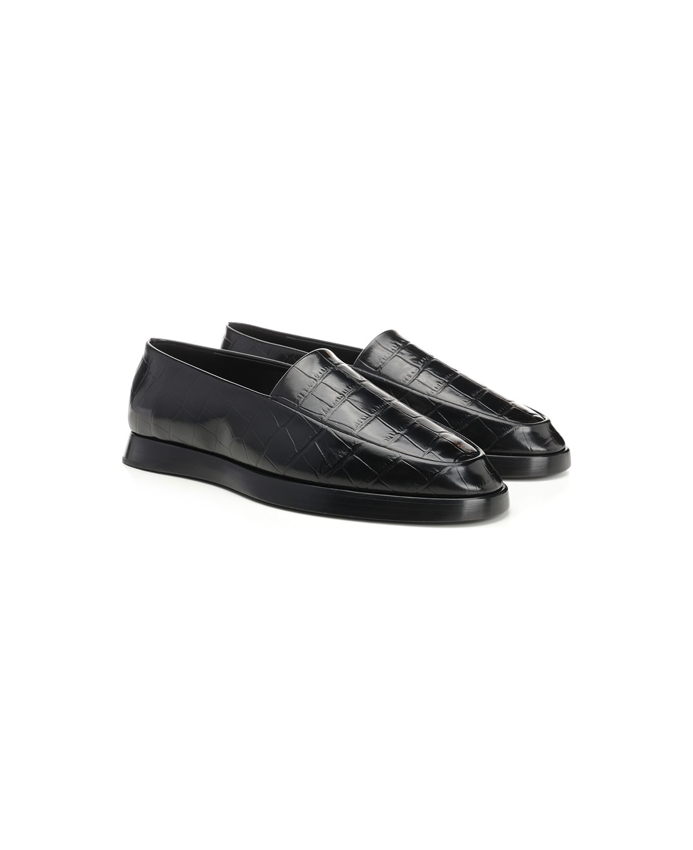 Fear of God Croccodile Loafer - BLACK