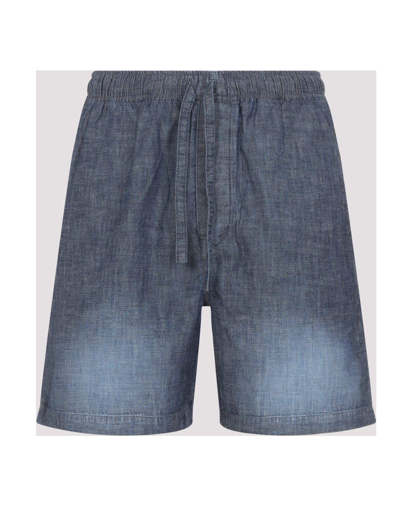 Loewe Cotton Shorts - Washed Blue