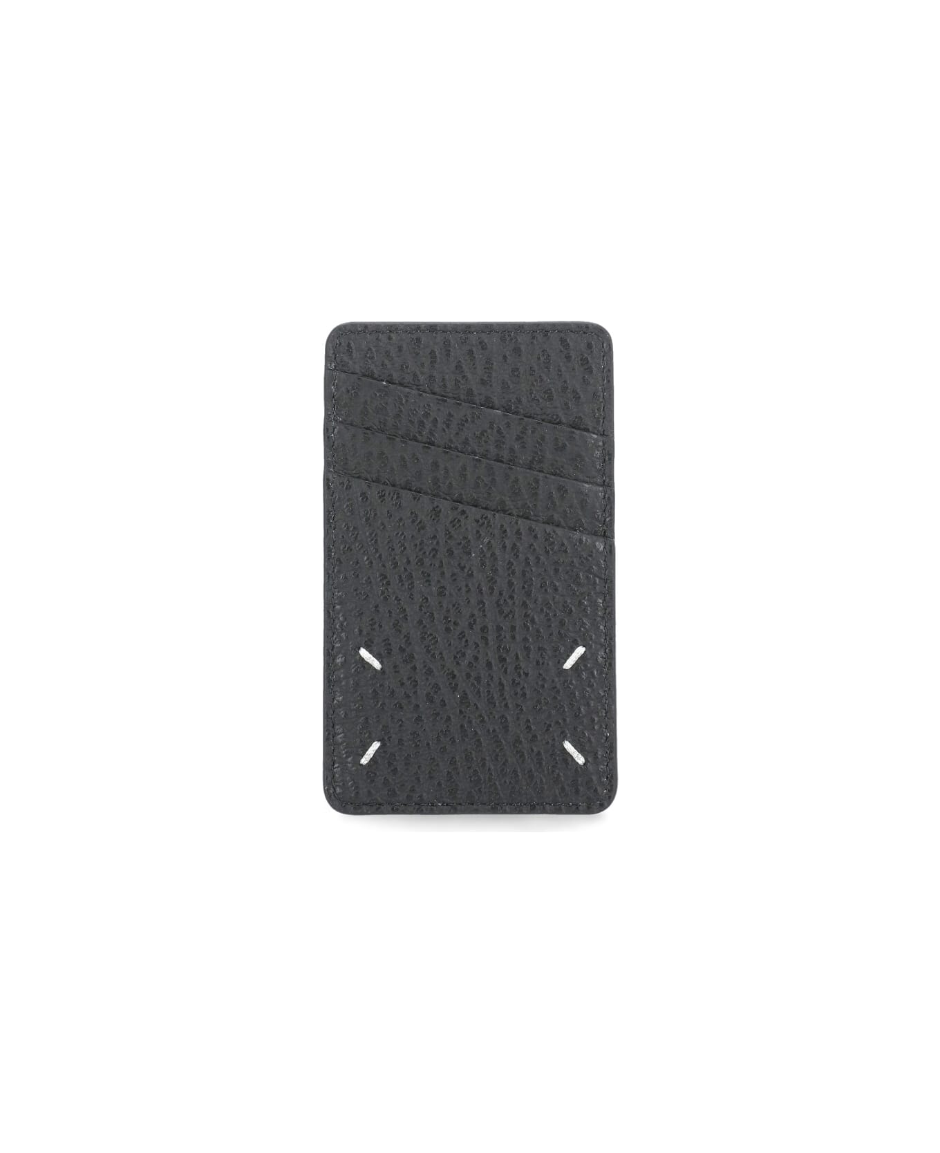 Maison Margiela Four Stitches Cards Holder - Black