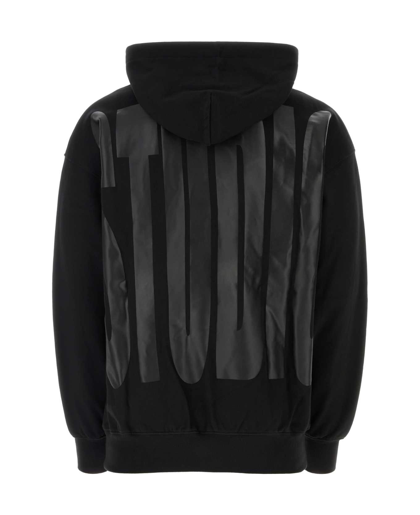 1989 Studio Black Cotton Sweatshirt - BLACK