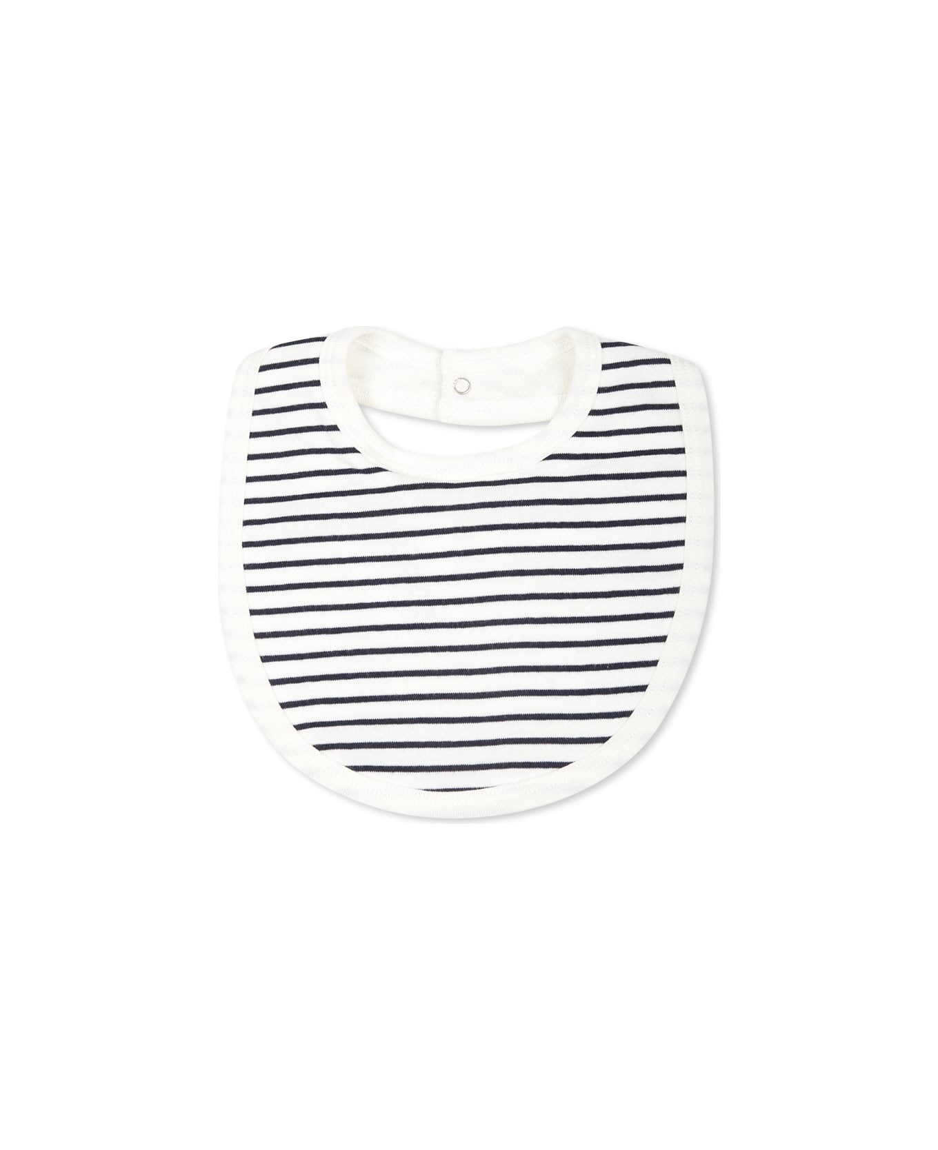 Petit Bateau Multicolor Bib Set For Babykids With Hearts - Multicolor