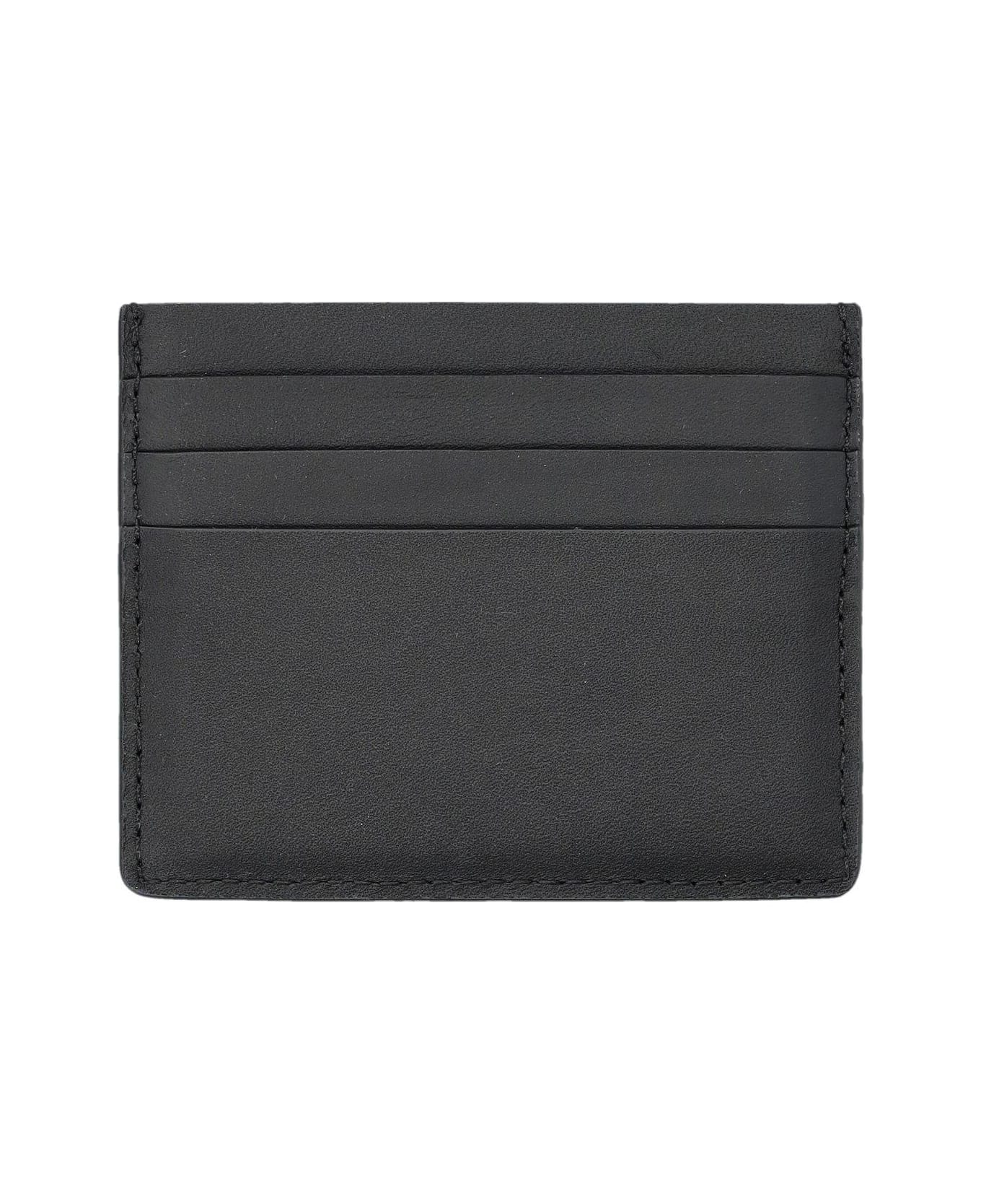 Y-3 Logo Printed Card Case - BLACK