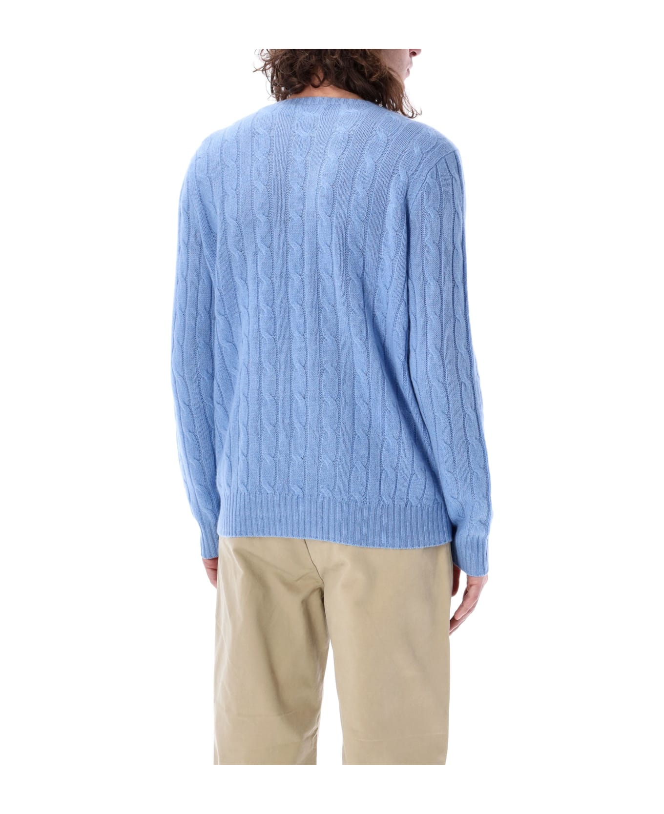 Polo Ralph Lauren Cable-knit Jumper - AZZURRO