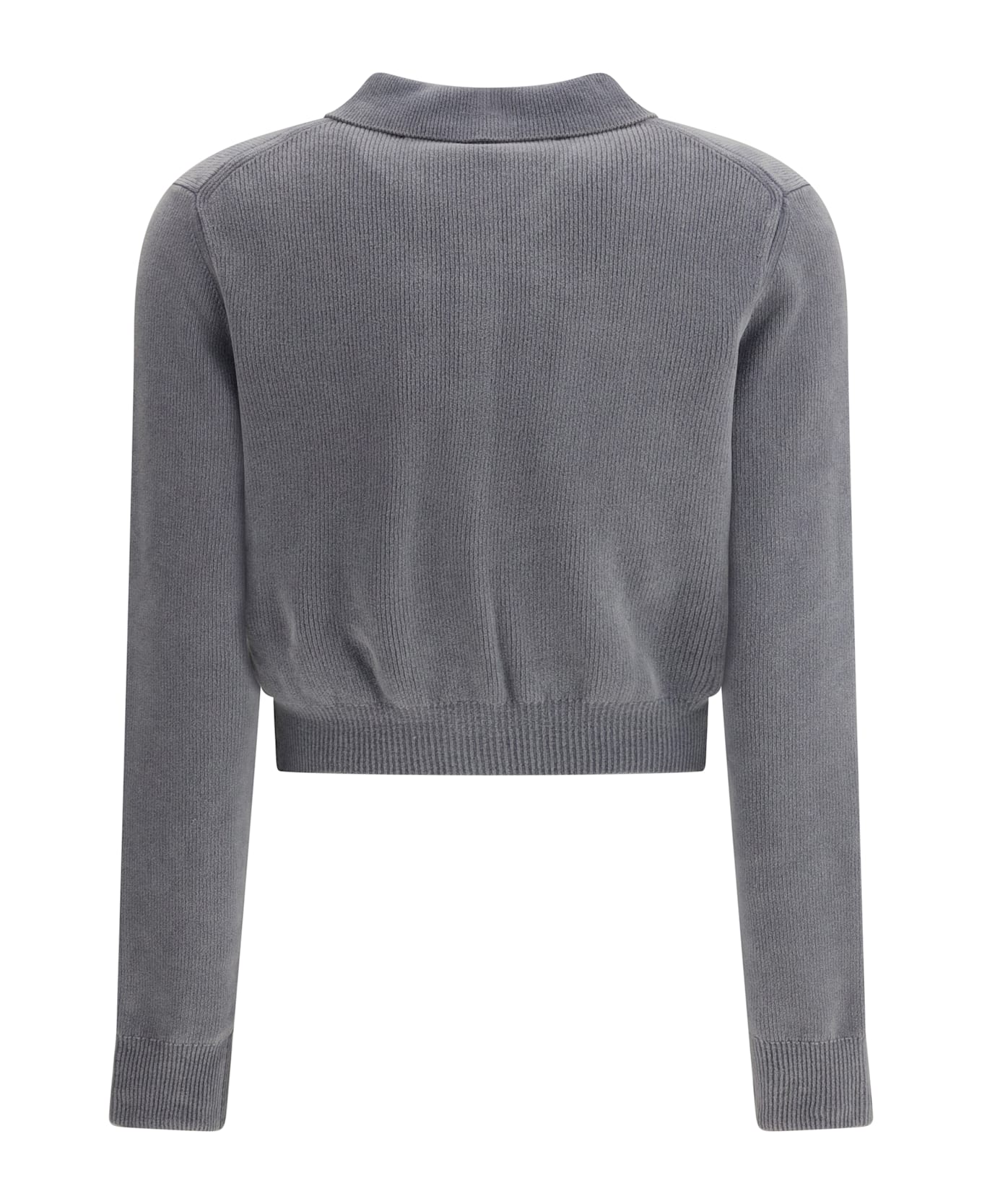 Alexander Wang Polo Cardigan Crop