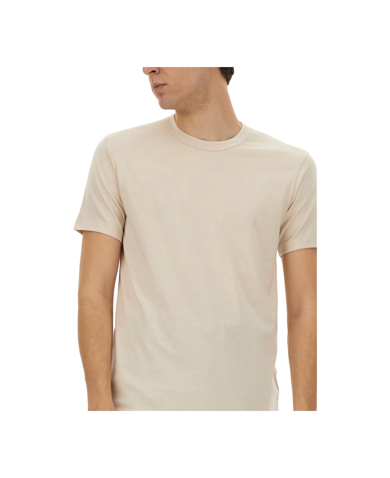 Comme des Garçons Shirt Jersey T-shirt - BEIGE