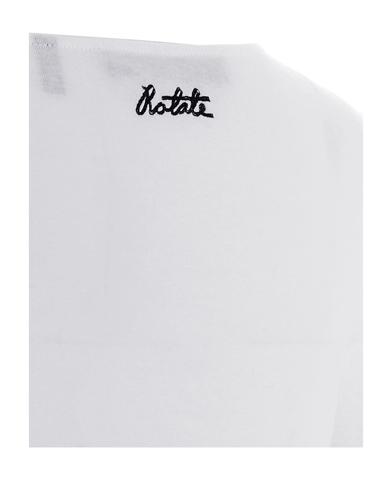 Rotate by Birger Christensen 
buttoned Ls
 Top - White