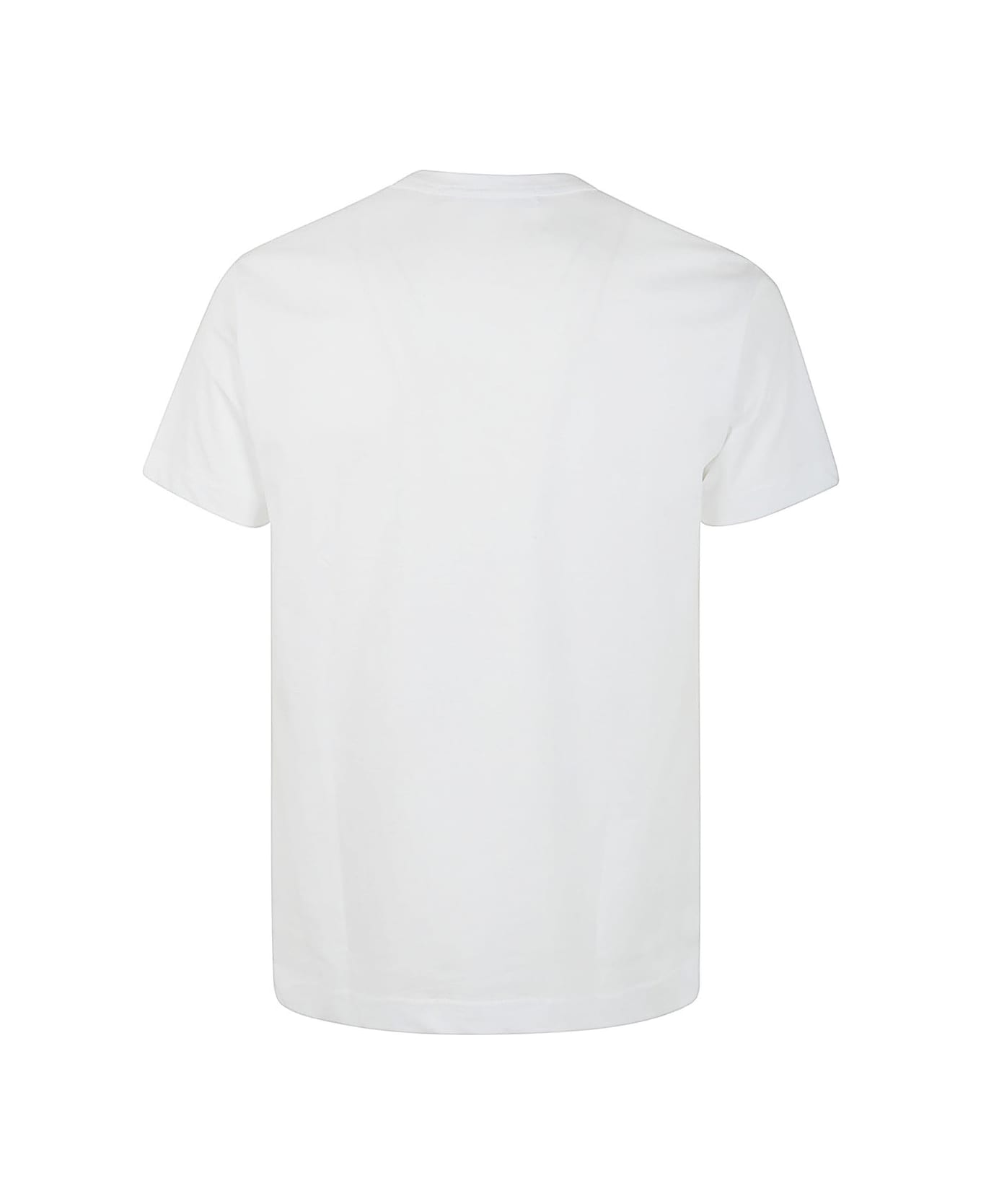 Comme des Garçons Shirt Mens T-shirt Knit - White