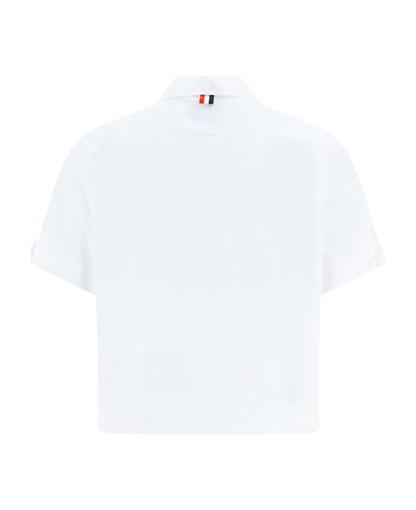 Thom Browne Bowling Shirt - White