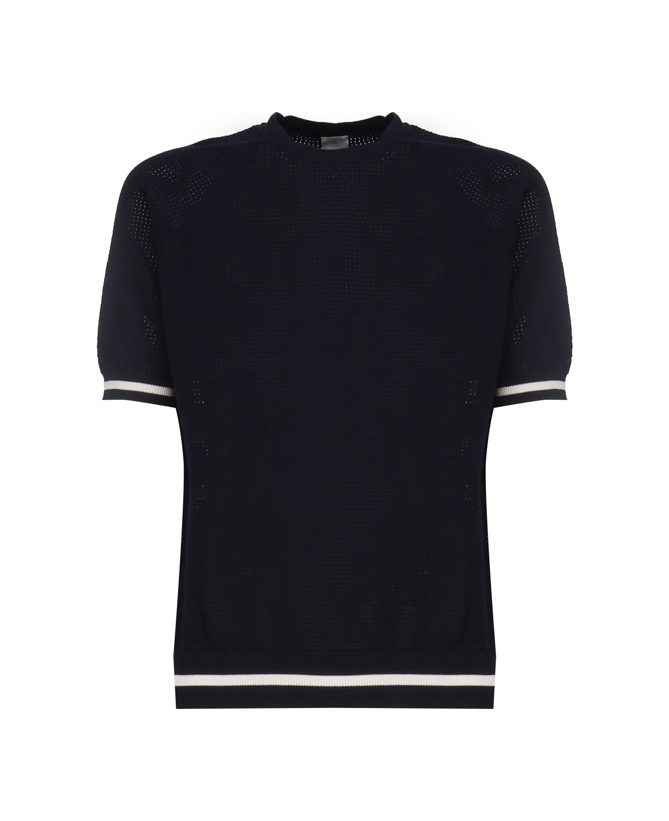 Eleventy Knitted T-shirt - Blue