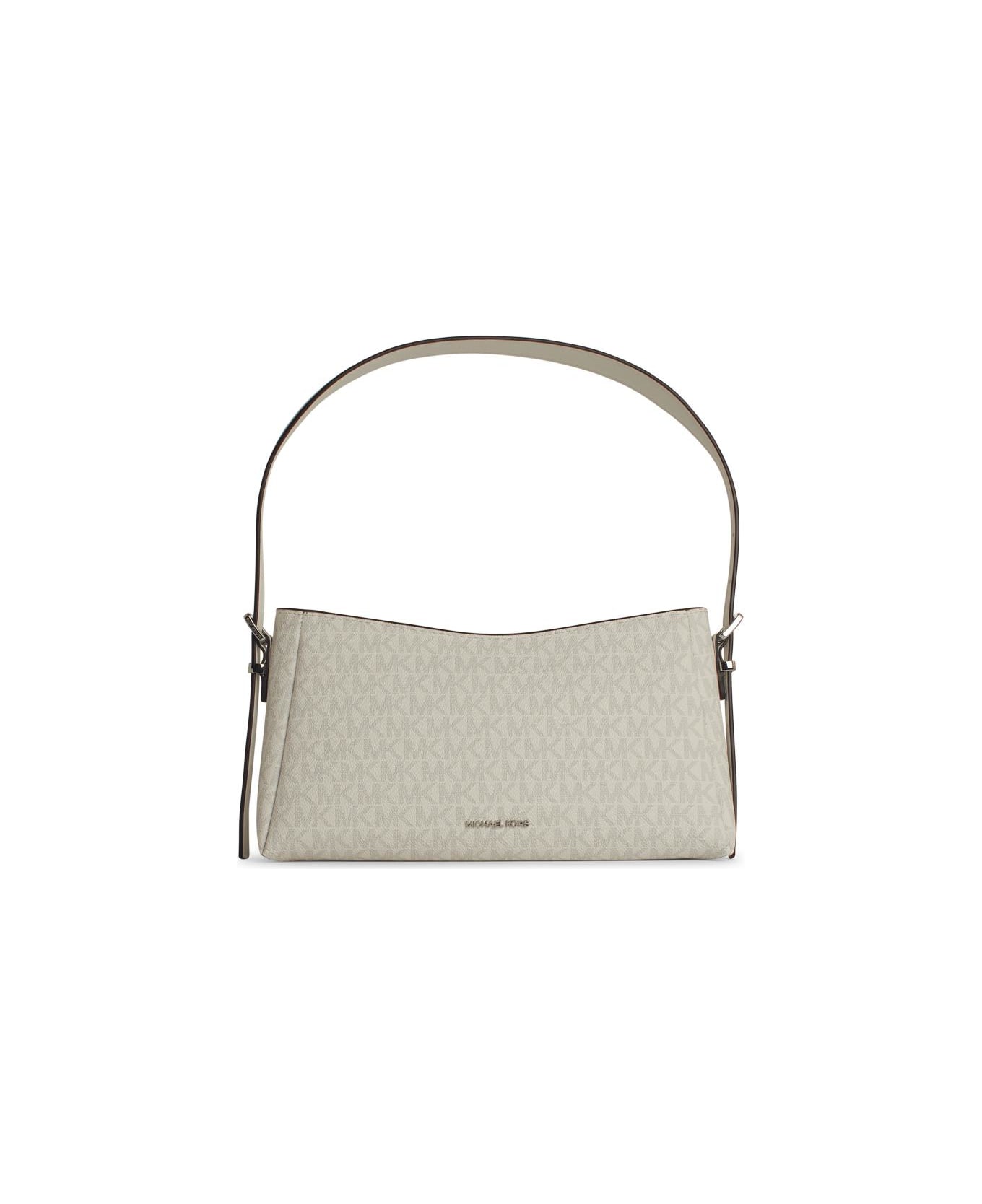 MICHAEL Michael Kors 'moore' White Leather Bag - White