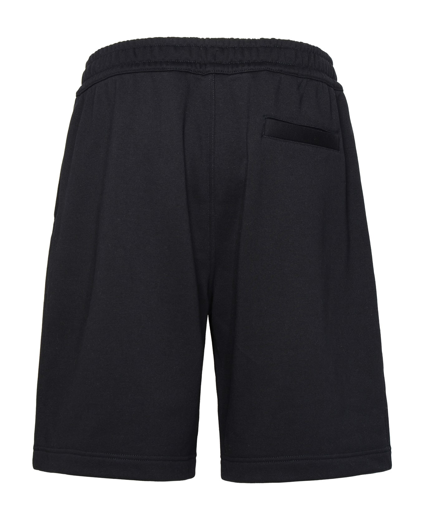 Burberry 'raphael' Black Cotton Bermuda Shorts - Black