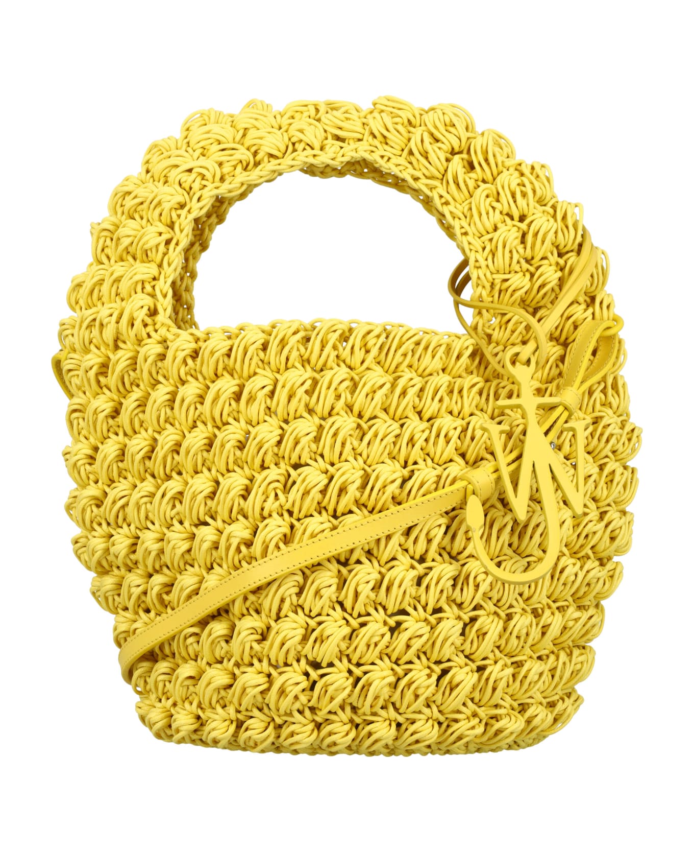 J.W. Anderson Popcorn Basket Bag - YELLOW トートバッグ