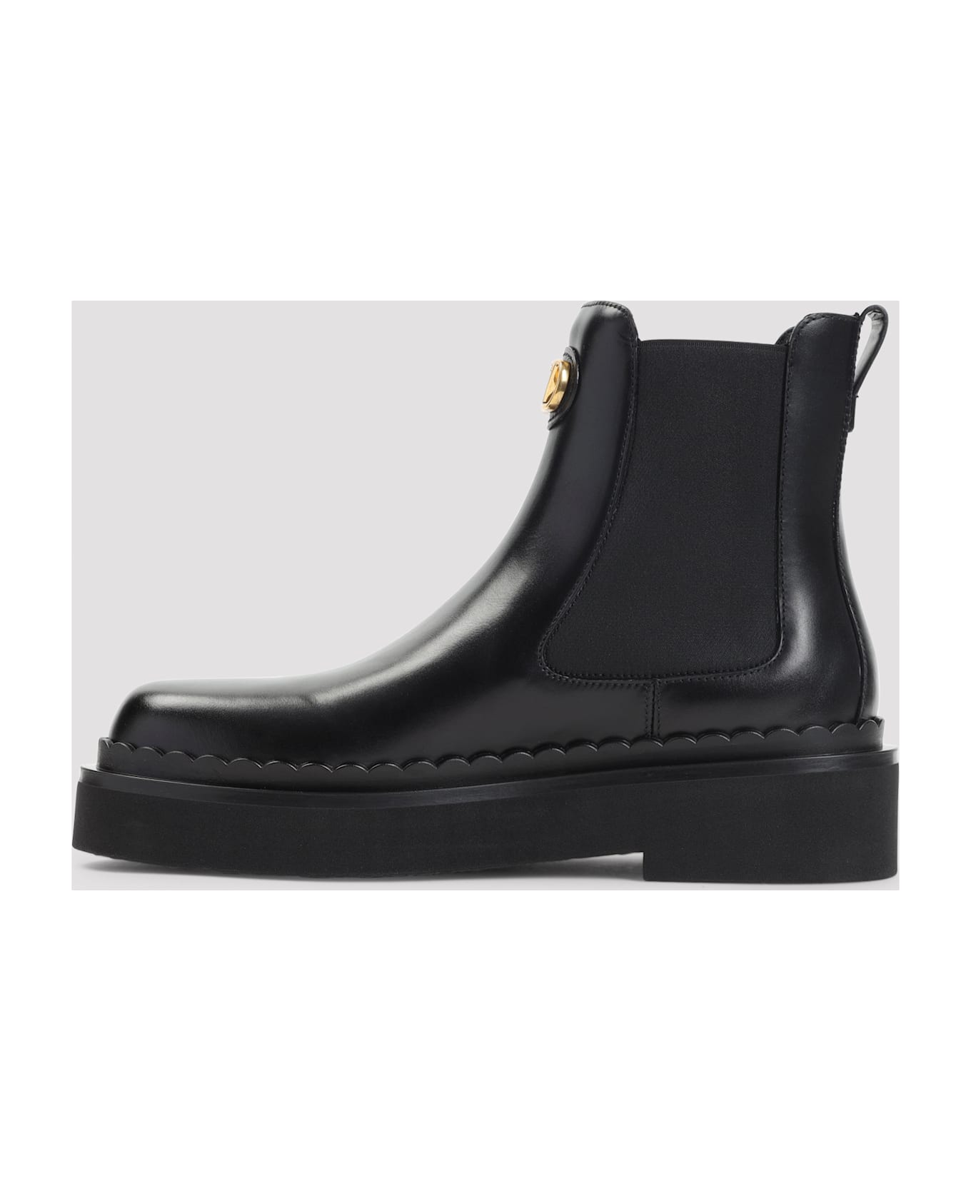 Valentino Garavani Beatle Vlogo Signature T 30 Boots - No Nero