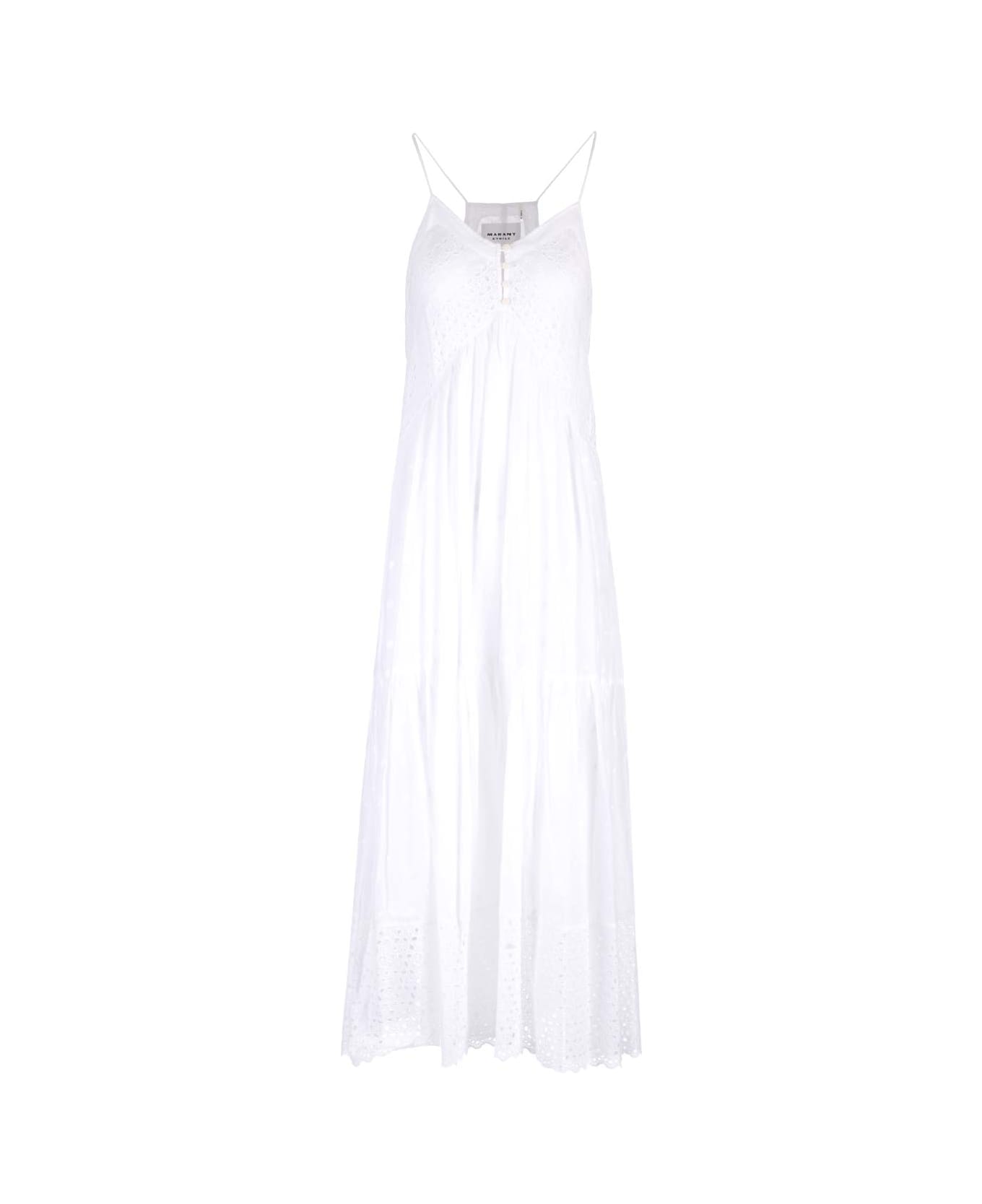 Isabel Marant 'sabba' Long Dress - White