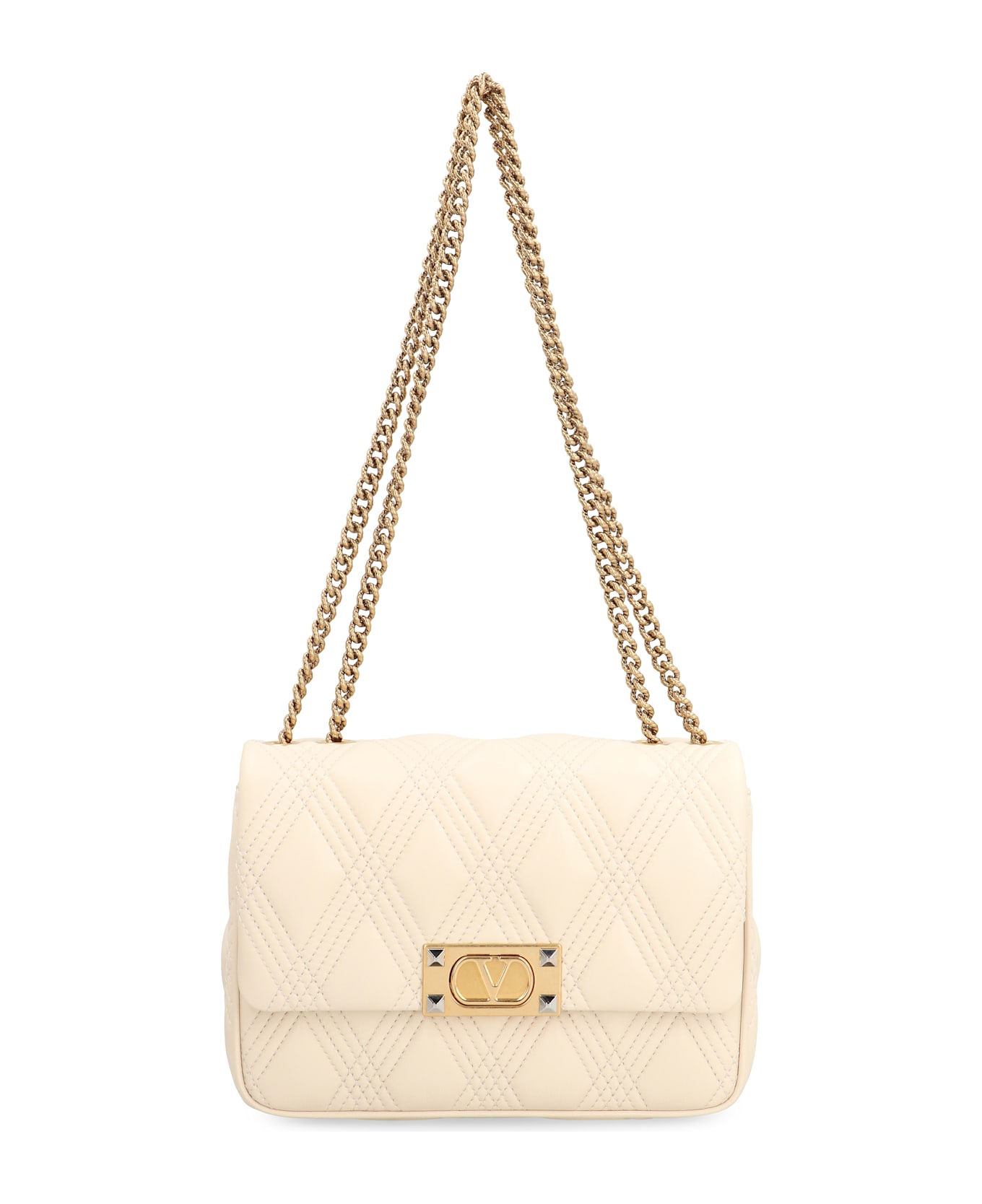 Valentino Garavani - Quiltie 67 Leather Shoulder Bag