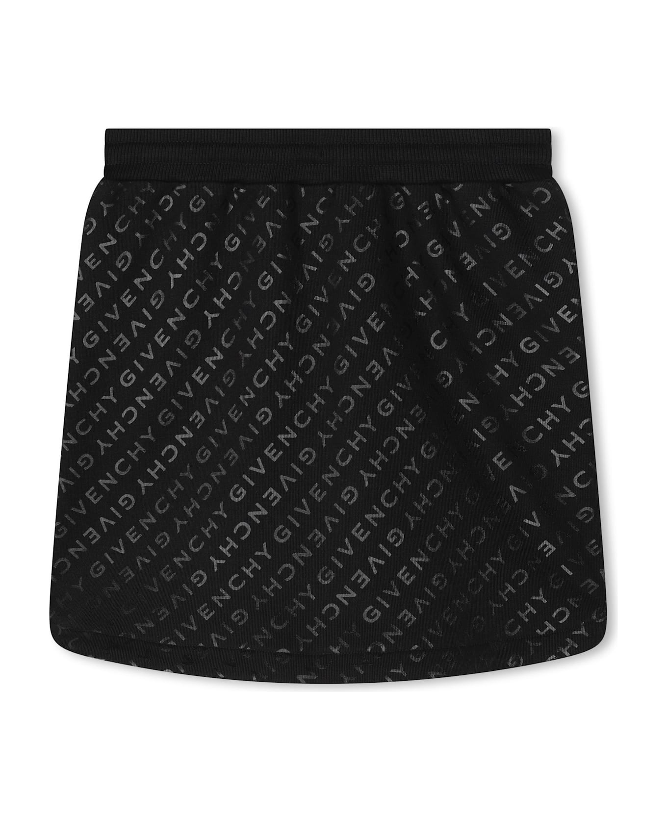 Givenchy Skirt With Logo - Black