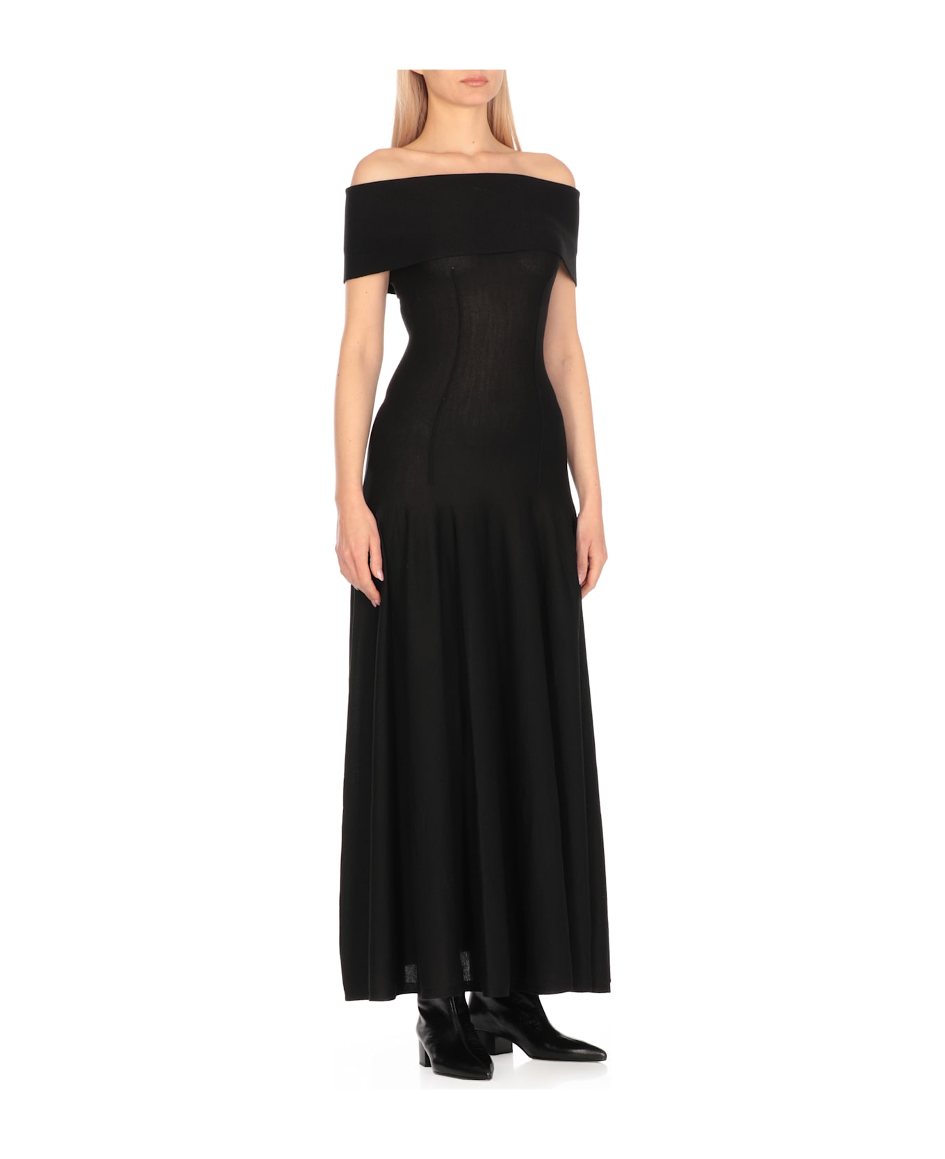 Khaite Ava Dress - Black