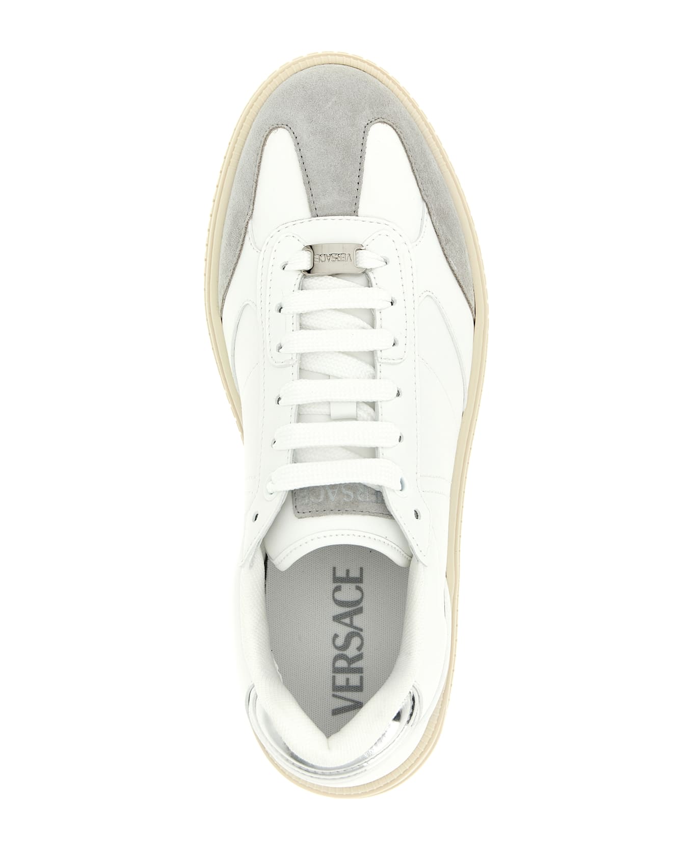 Versace 'greca Court' Sneakers - White スニーカー