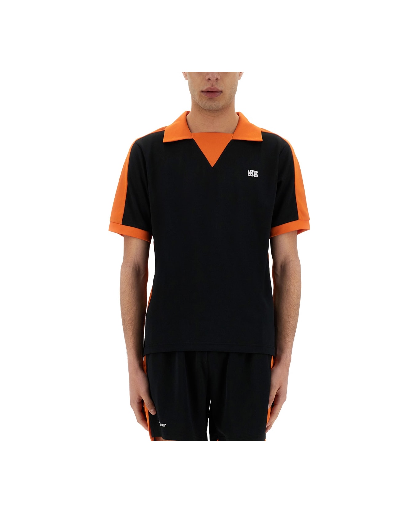 Wales Bonner Jersey Polo. - BLACK