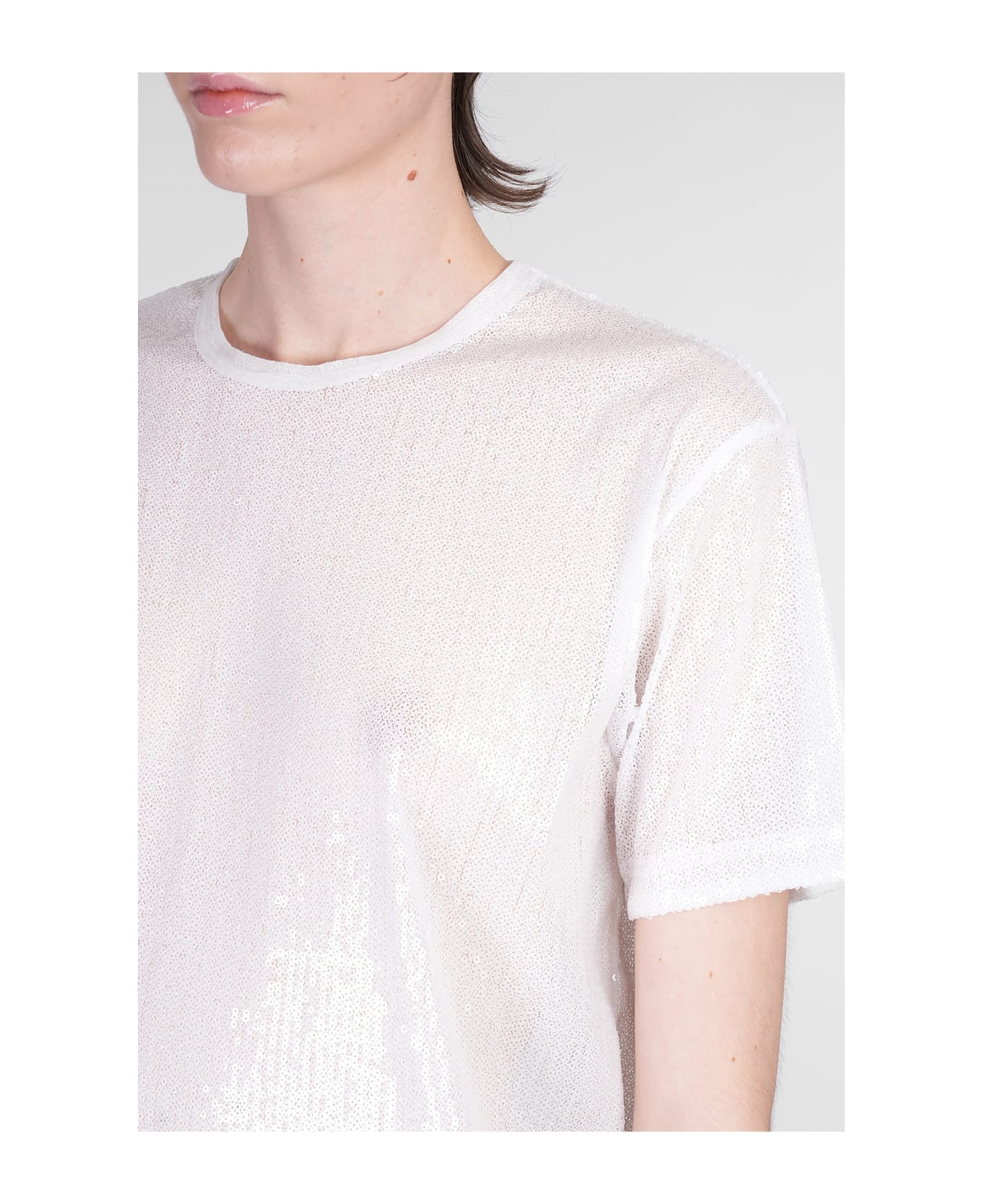 Junya Watanabe T-shirt In White Polyester - white