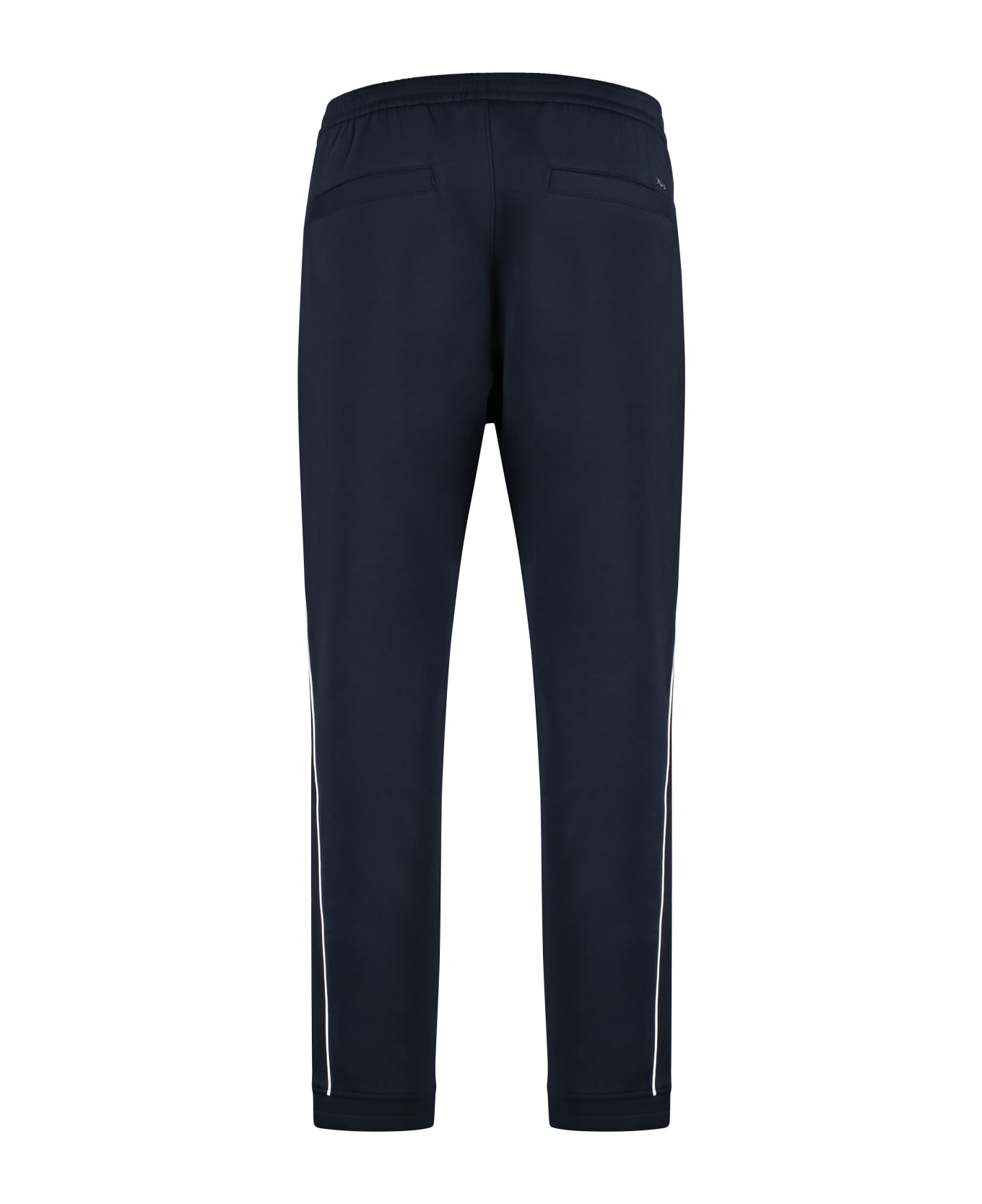 Emporio Armani Cotton Track-pants - blue