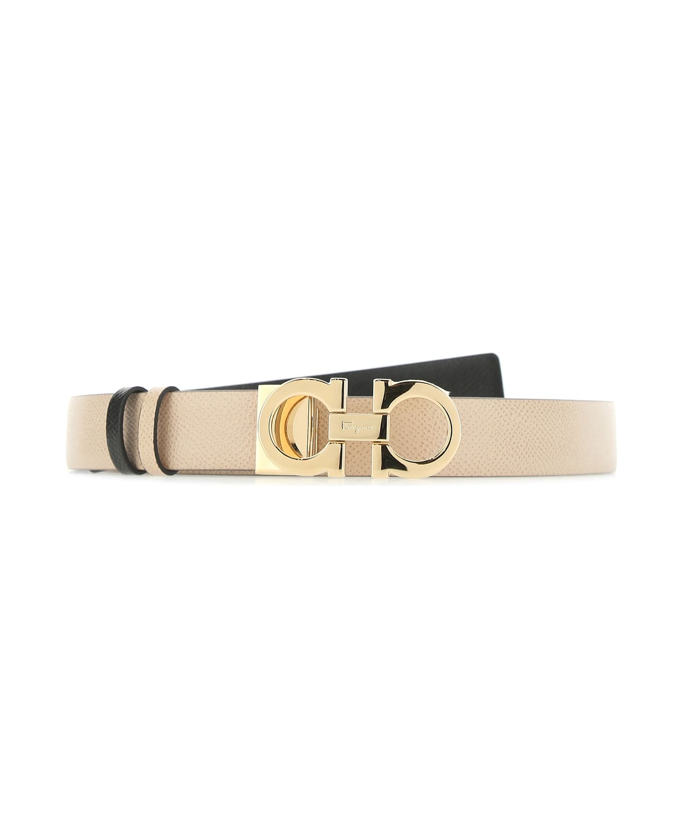 Ferragamo Score Belts - MACADAMIANERO