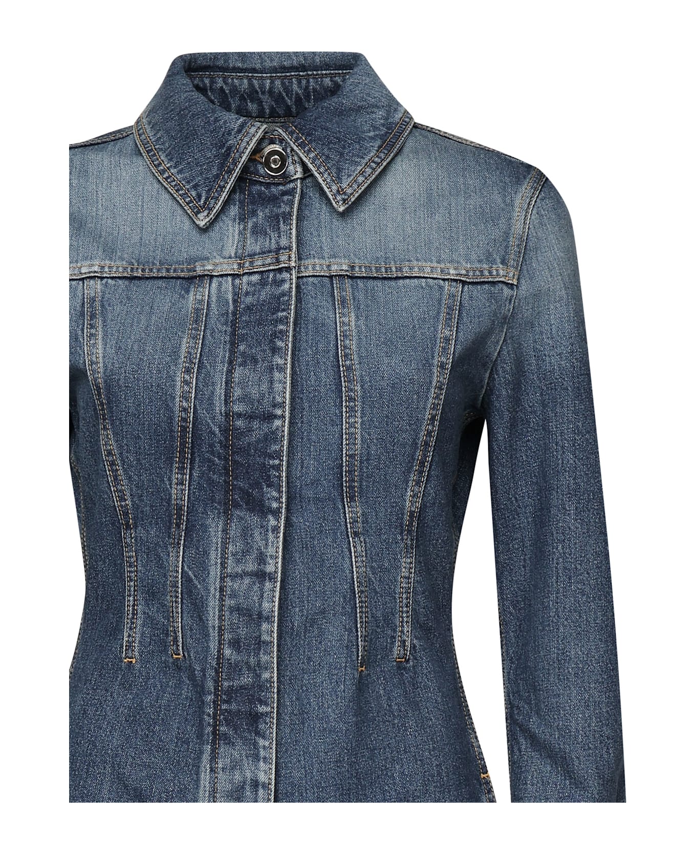 Alaia Denim Jumpsuit - Blue