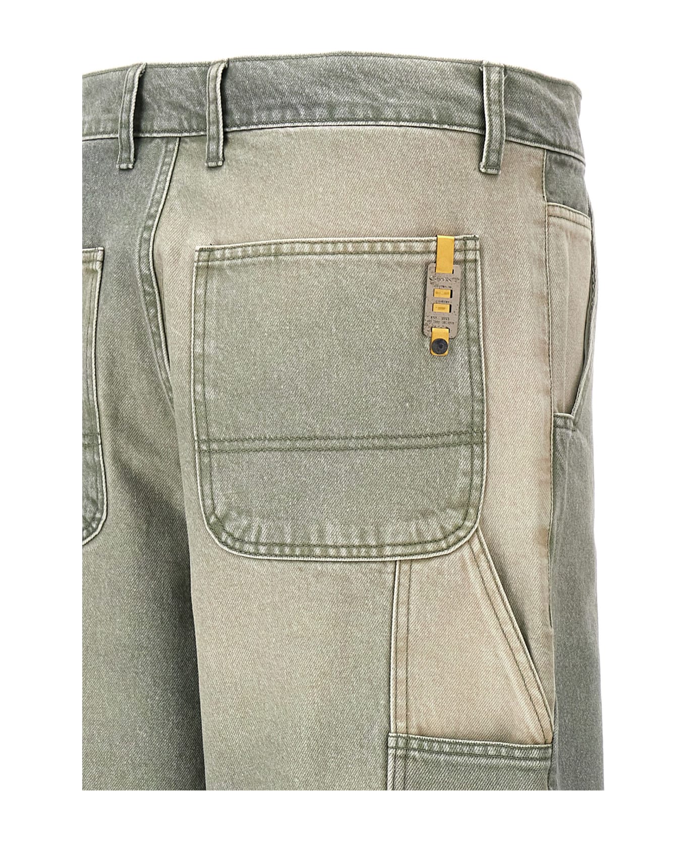 Objects Iv Life 'baggy' Jeans - Green デニム