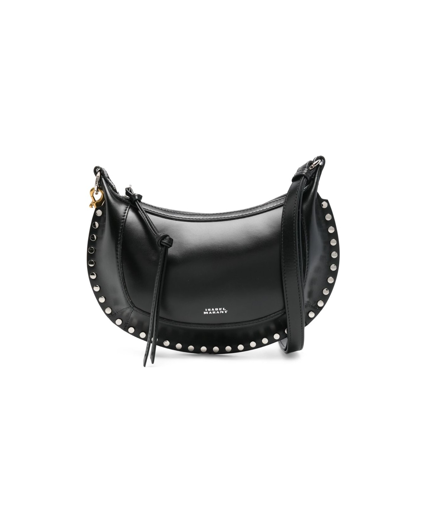 Isabel Marant Oskan Moon Shoulder Bag - Black
