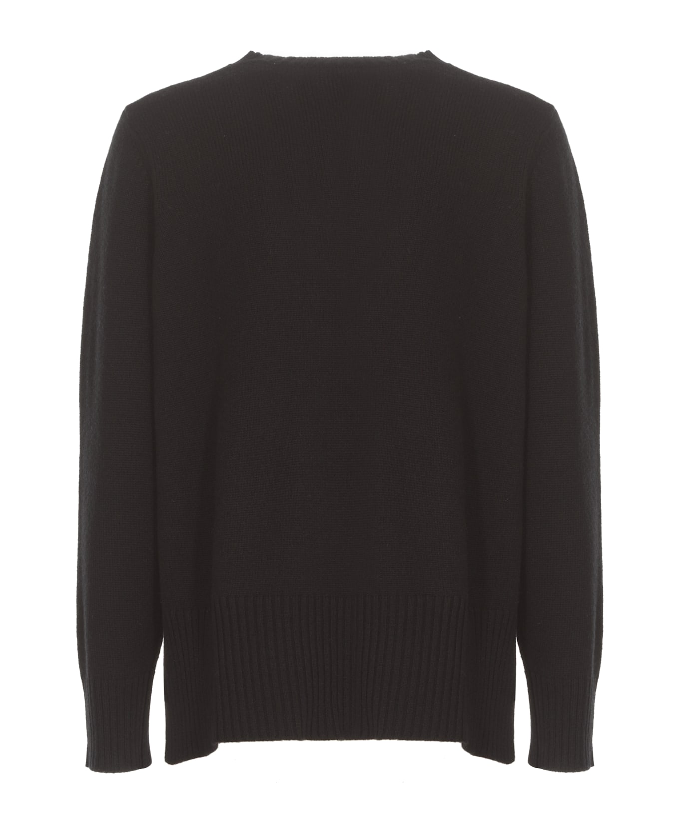 Kangra Wool And Cashmere Sweater - Black