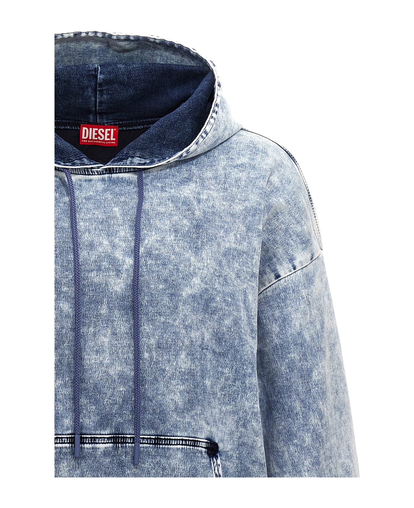 Diesel 'd-um-rib-s2 Track' Hoodie