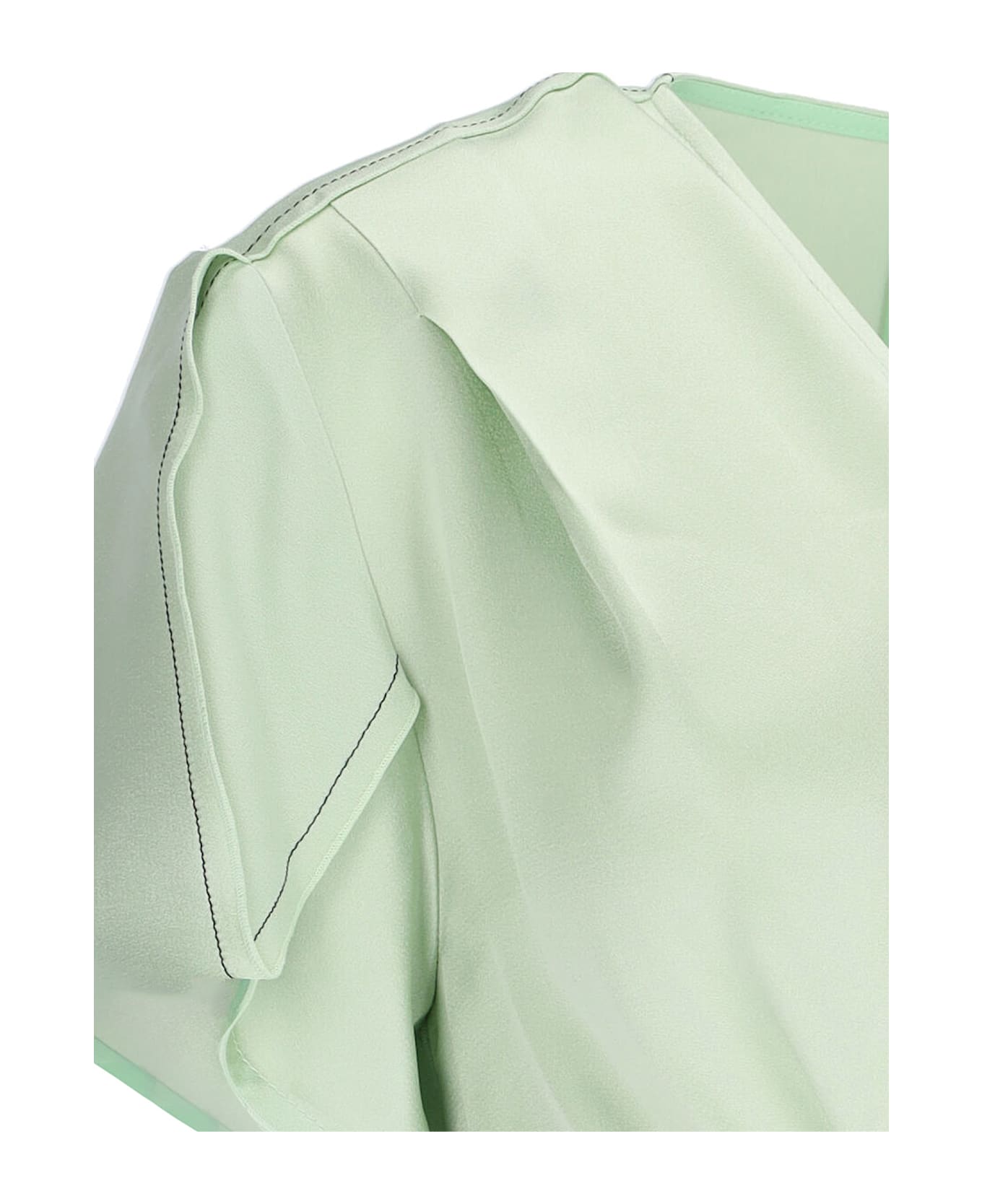 Victoria Beckham Draped Midi Dress