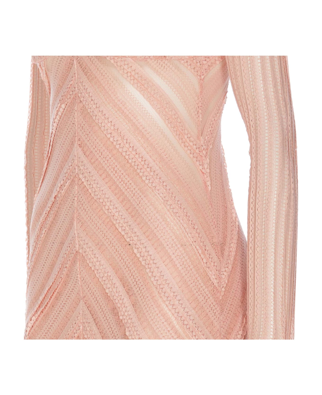Charo Ruiz Souley Long Dress - Pink