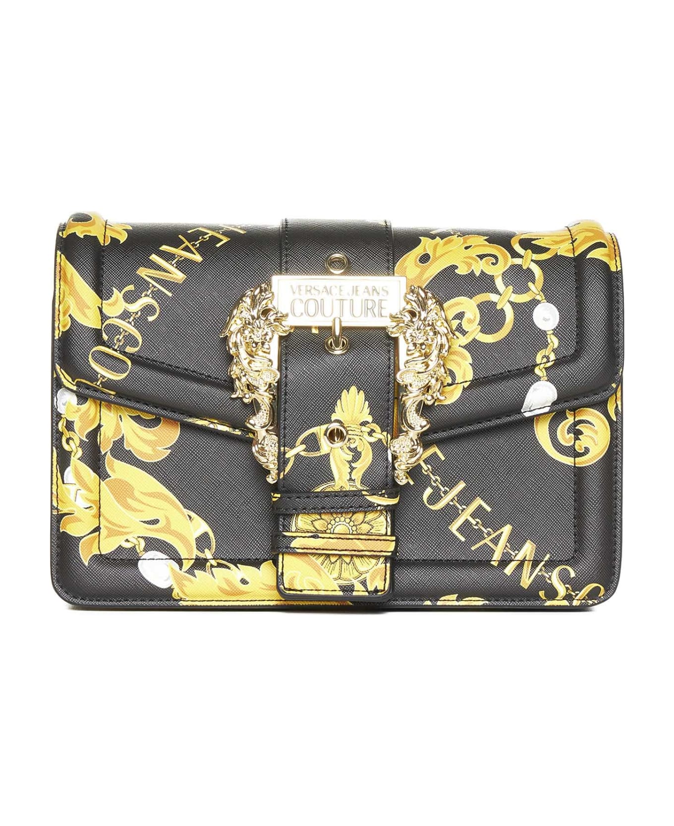 Versace Jeans Couture Shoulder Bag Chain Couture 1 - Black gold