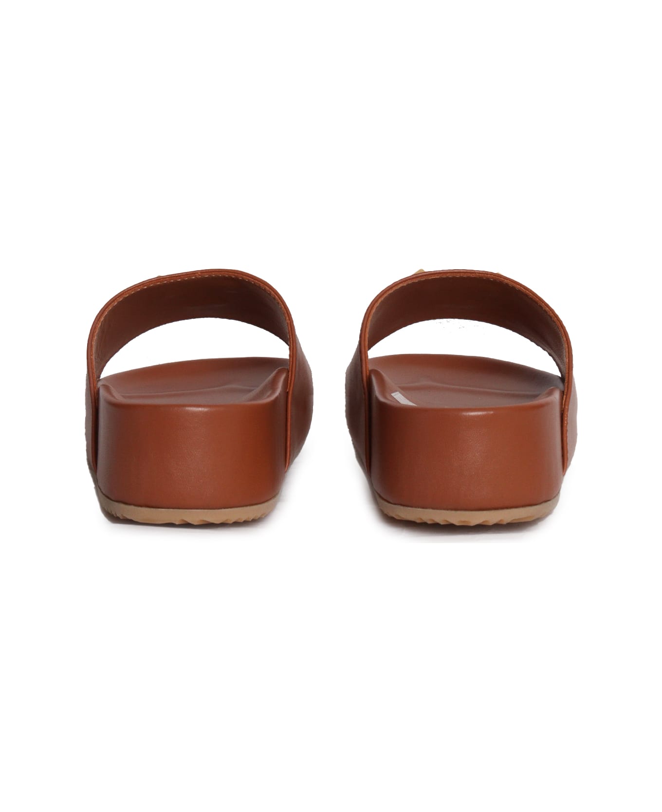 Via Roma 15 Jewel Slippers - BROWN