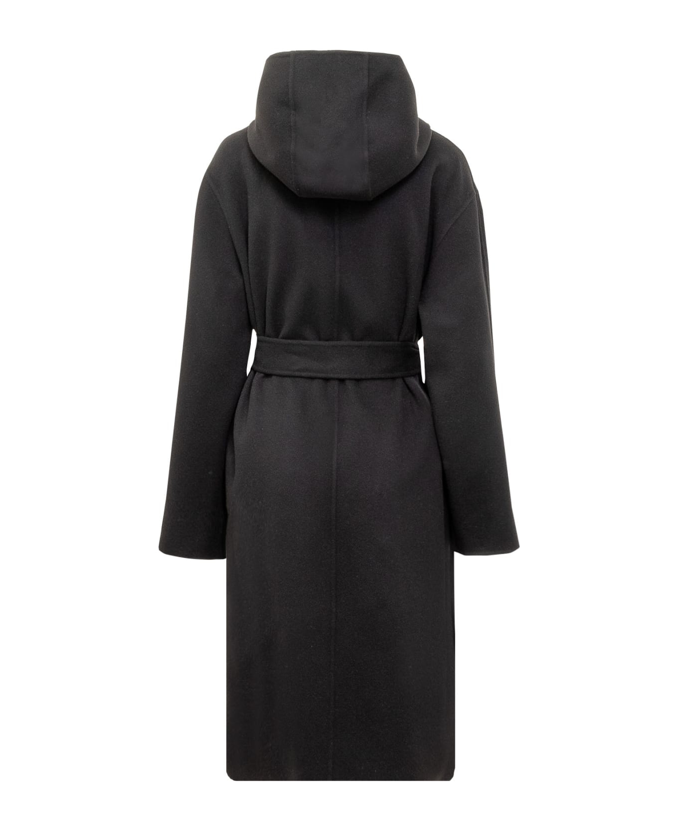 Marni Virgin Wool And Cashmere Coat - BLACK