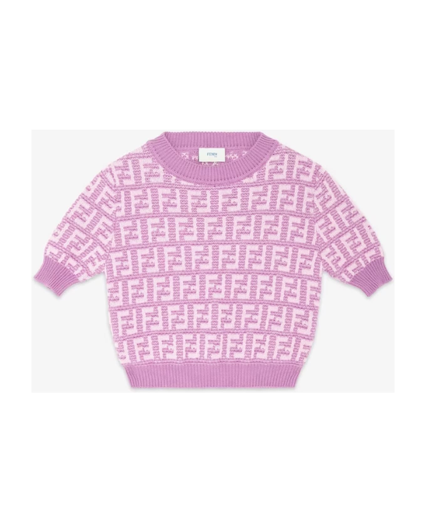 Fendi Pink Cotton Top - Fantasia