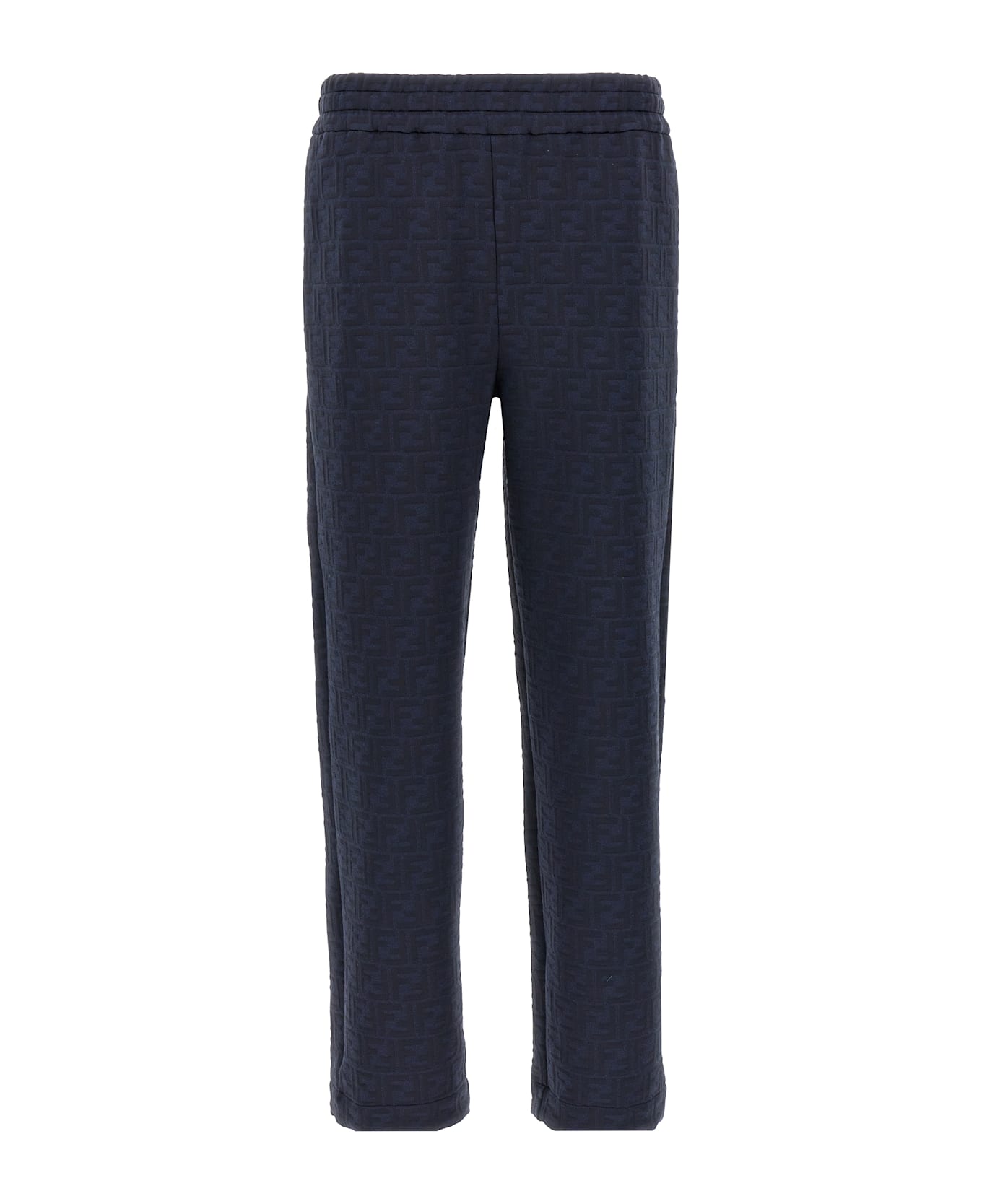 Fendi Ff Monogram Joggers - Blue