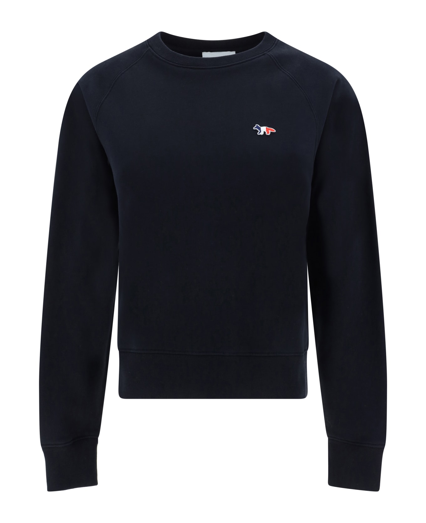 Maison Kitsuné Tricolor Fox Sweatshirt - Black