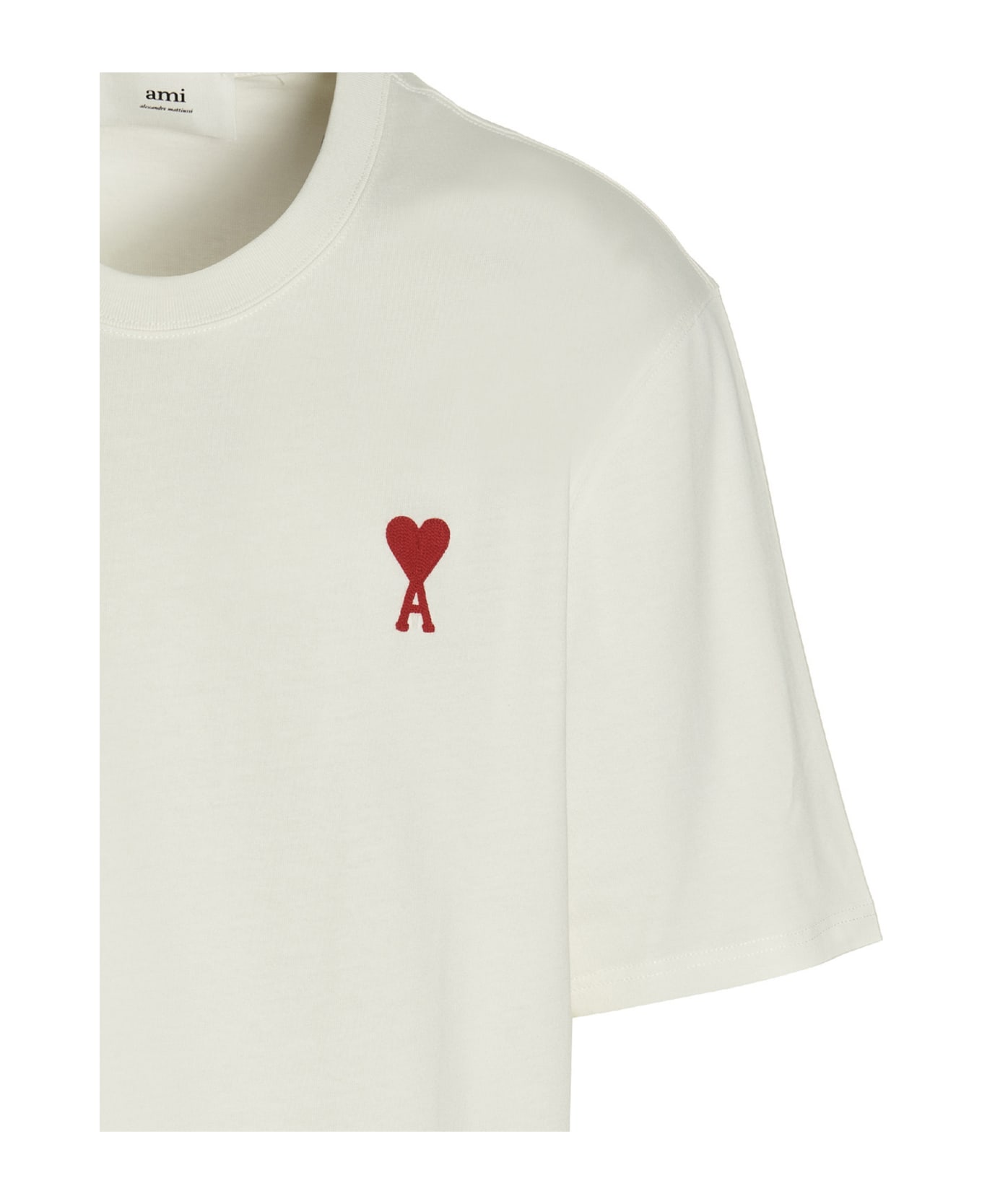 Ami Alexandre Mattiussi 'adc' T-shirt - White Red