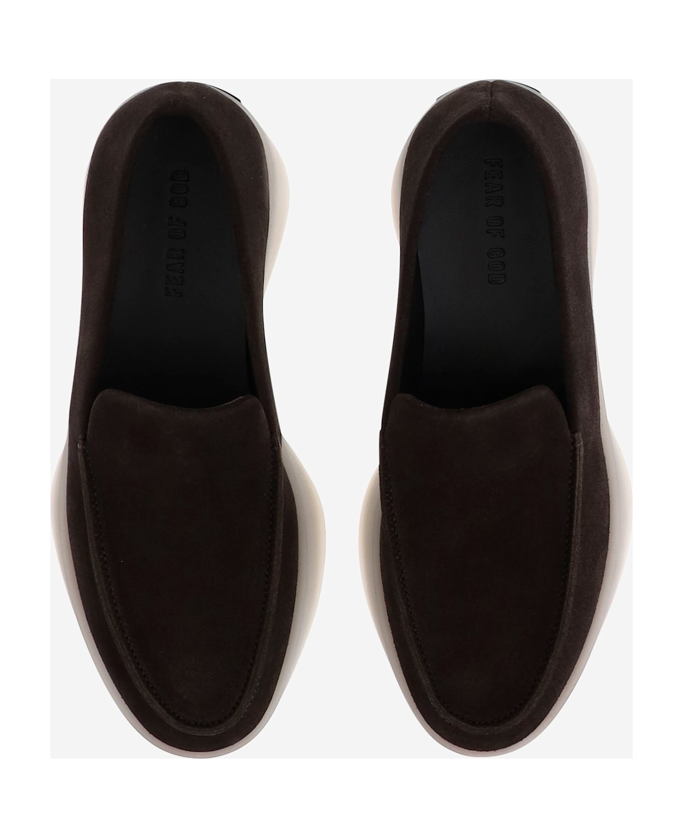 Fear of God Leather Slip-on Loafer - Dark brown