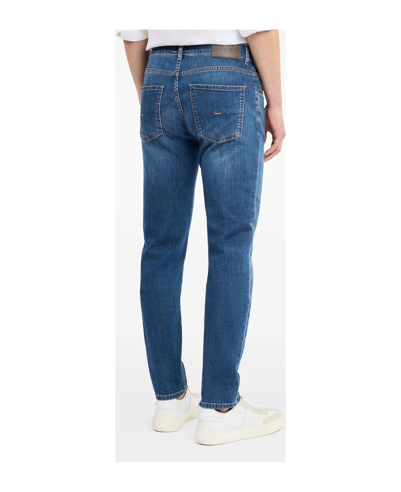 Fay Cotton Denim Jeans